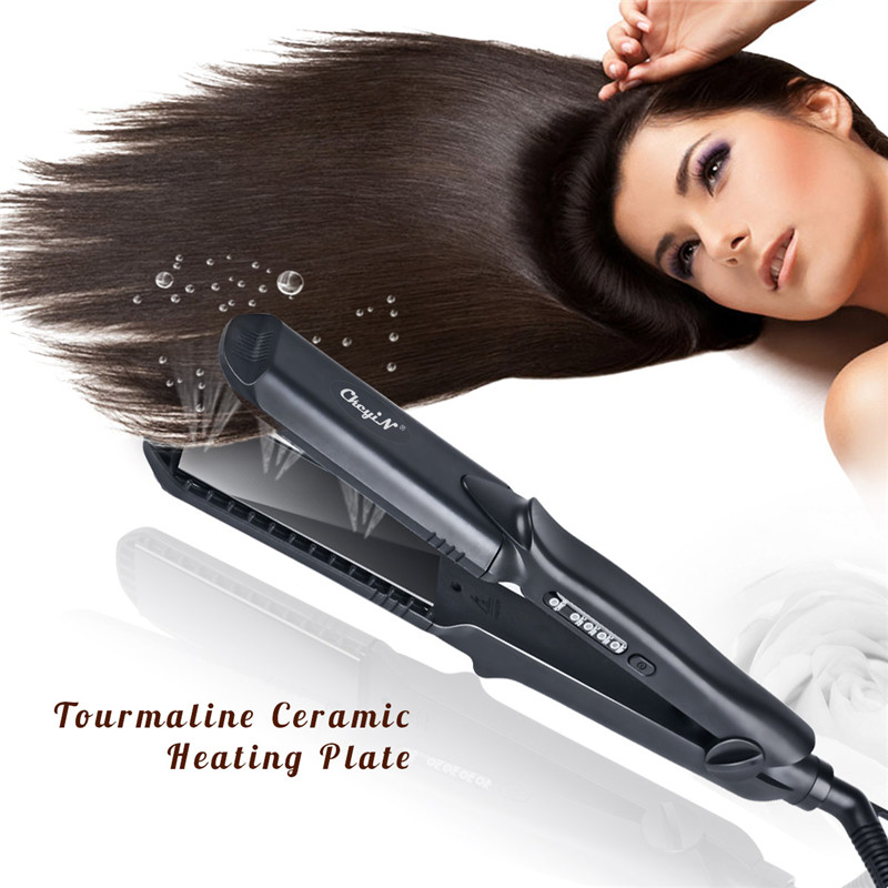 Hair Straightener and Hair Crimper Crimping Iron-4 pair Interchangeable Plates I