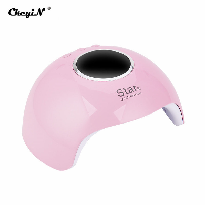 Portable UV Nail Lamp with LED Display 36W Nail Dryer with 3 Timer Settings for